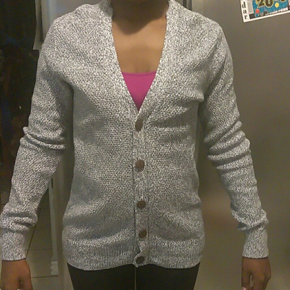 Mens sweater cardigan